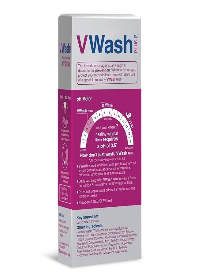 VWash Intimate Hygiene Wash (200 ml) - Image 3